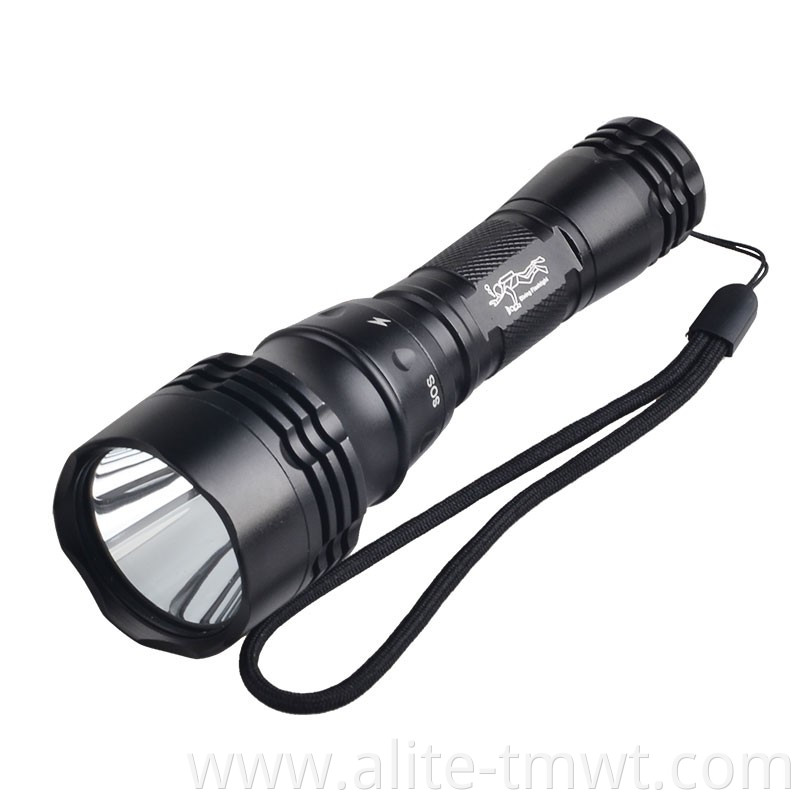 2000 Lumens Super Power Diving Flashlights Aluminum Alloy Rechargeable torch XML T6 Scuba Diving Equipment Flashlight